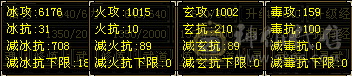 高属性高命中高减抗高会心