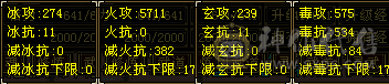 50万血+5710火+全5