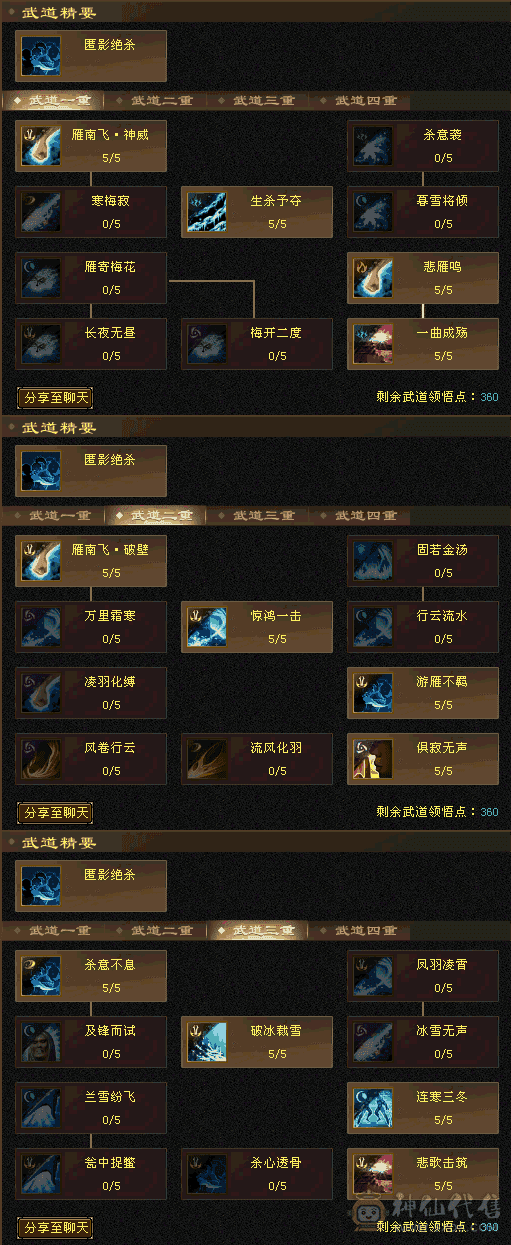 5级暴力天山 4w7命中 340会心 打一般6级号10秒最多