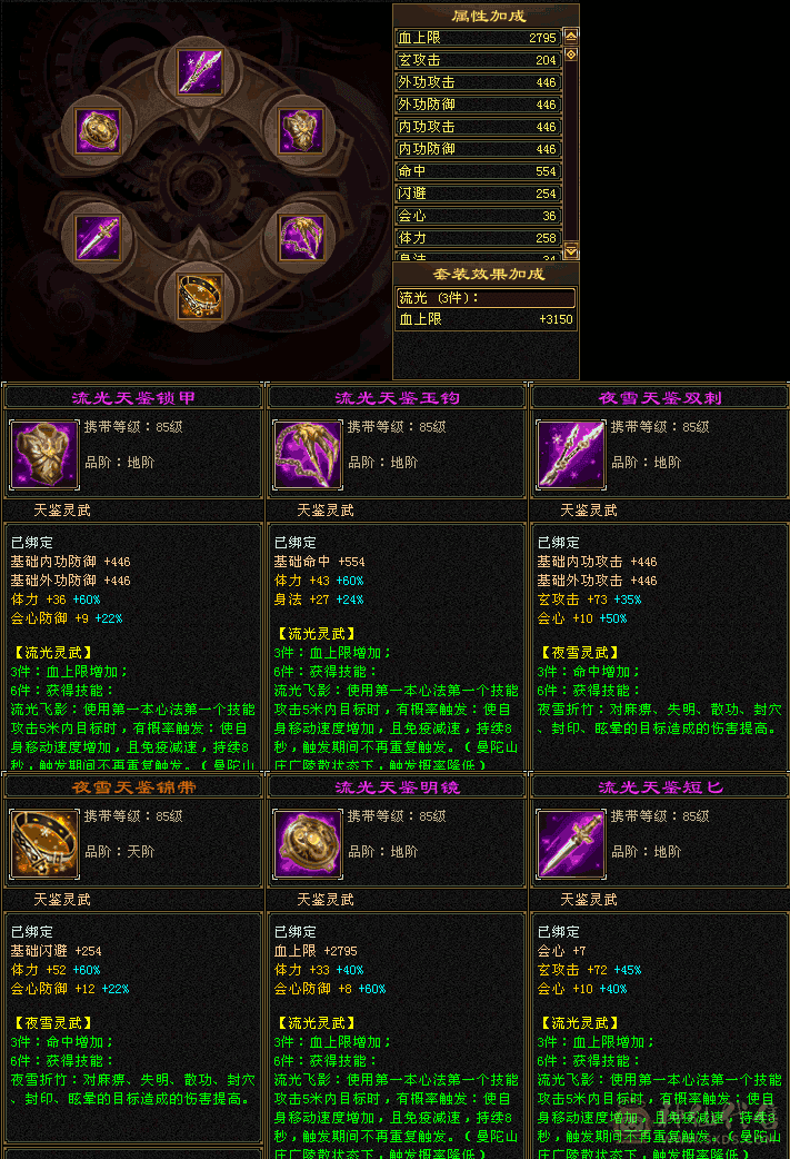 五体五属少林4000属带时装