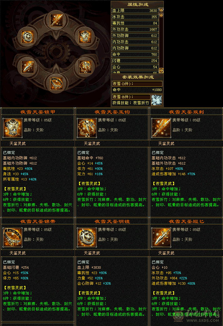 4400外功附体  5神 漂亮05  高会心高命中，增伤，有8-5雕纹