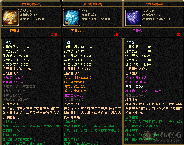 4400外功附体  5神 漂亮05  高会心高命中，增伤，有8-5雕纹