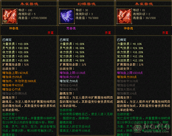 骨翼+赤兔，高血+高减，附带4套7级灵动双十兽灵+4300+顶变虬龙+成品灵武上手既玩