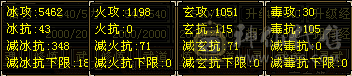冰火玄三修5500主属2300副属，5W命中300+会心，带勇猛拼10顶变宝宝