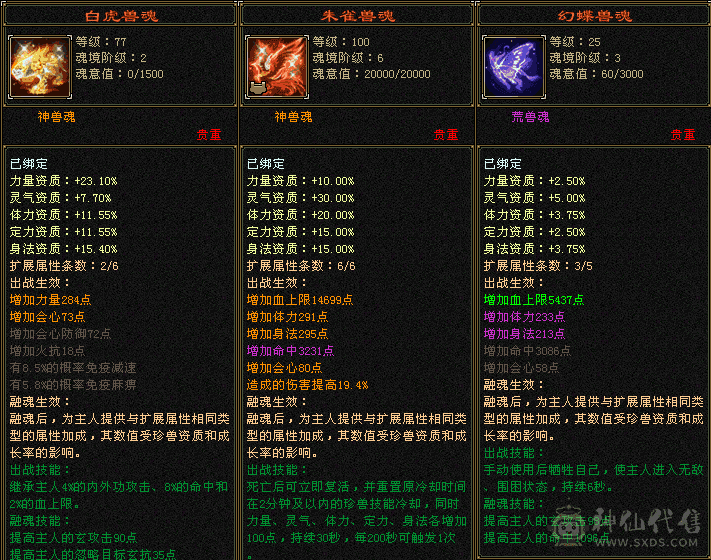 六级三修六神逍遥