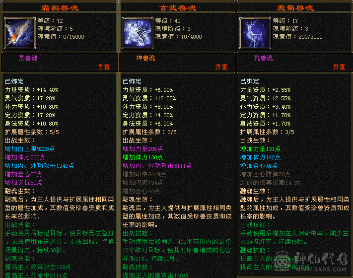 满4带5卡级星宿，带永久金乌坐骑，北辰剑匣，3件背饰，3件幻视武器，带双10宝宝