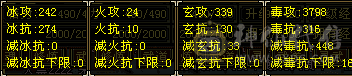 满4带5卡级星宿，带永久金乌坐骑，北辰剑匣，3件背饰，3件幻视武器，带双10宝宝