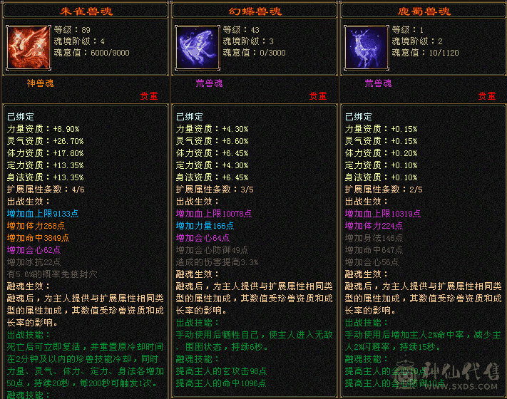 大八星极品帽子 双十4400附体猴子 真三修 4神快5神 顶级外观 新剑匣 紫青宝剑 夜雨潇湘风格 玄武三个稀有色 武器幻视、稀有时装多多