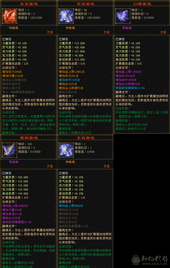 『夺命•推荐』卡89级-顶级精品-5带6级-冰火毒-5神三修星宿 可转逍遥 主属性-毒6013 副属性-冰925 火973 减毒抗459 下限19 火抗383 毒抗85 36w血 3.9w气 