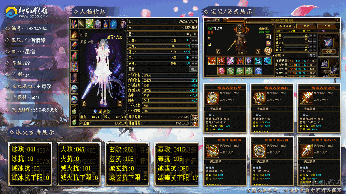 花瓶5级星宿永久坐骑3级幻视带两个双十顶变秦始皇带23级兽灵