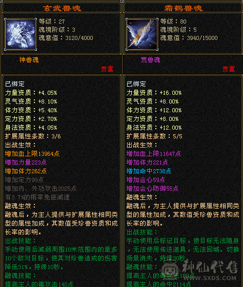 37W 5300属性恶人谷 