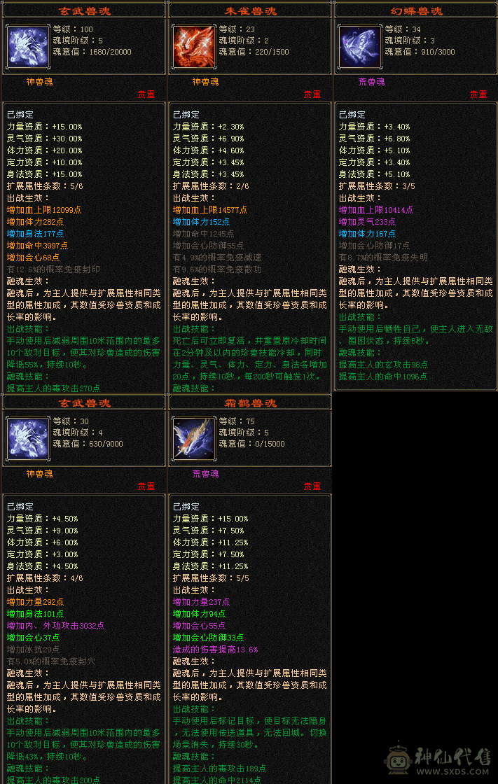 三修满6带7，高血高火抗，62万+血，近1000火抗，工作原因亏本出
