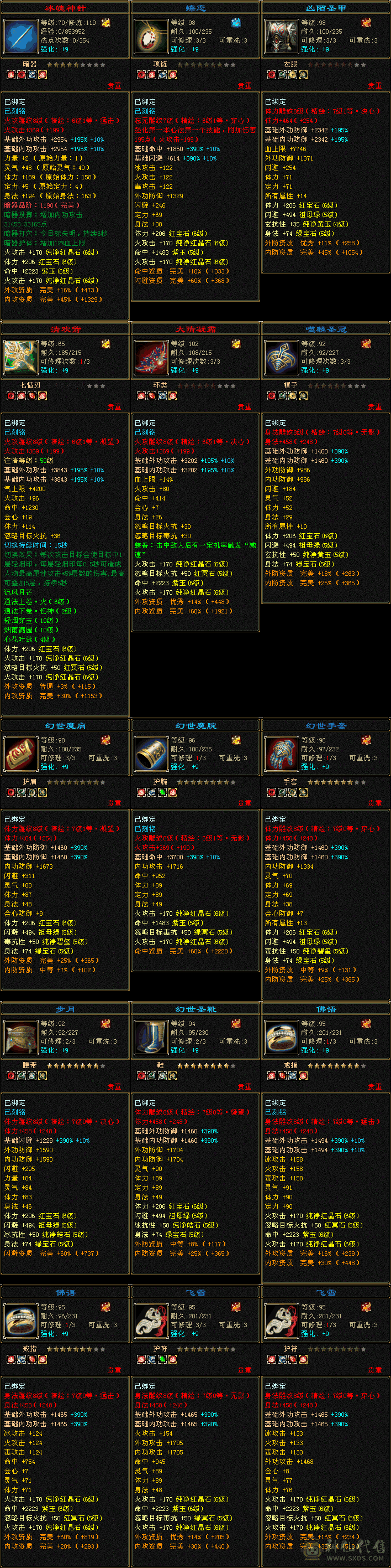 总属11200、6神、119级心络  776纹刻、面板舒适，持续更新中，所见即所得。