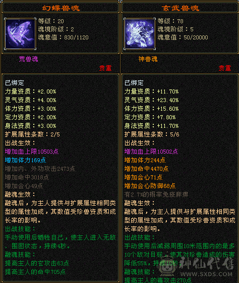 满五逍遥，幻视3级，永久坐骑，心法全部119级，修炼全9级，顶变金龙🐉