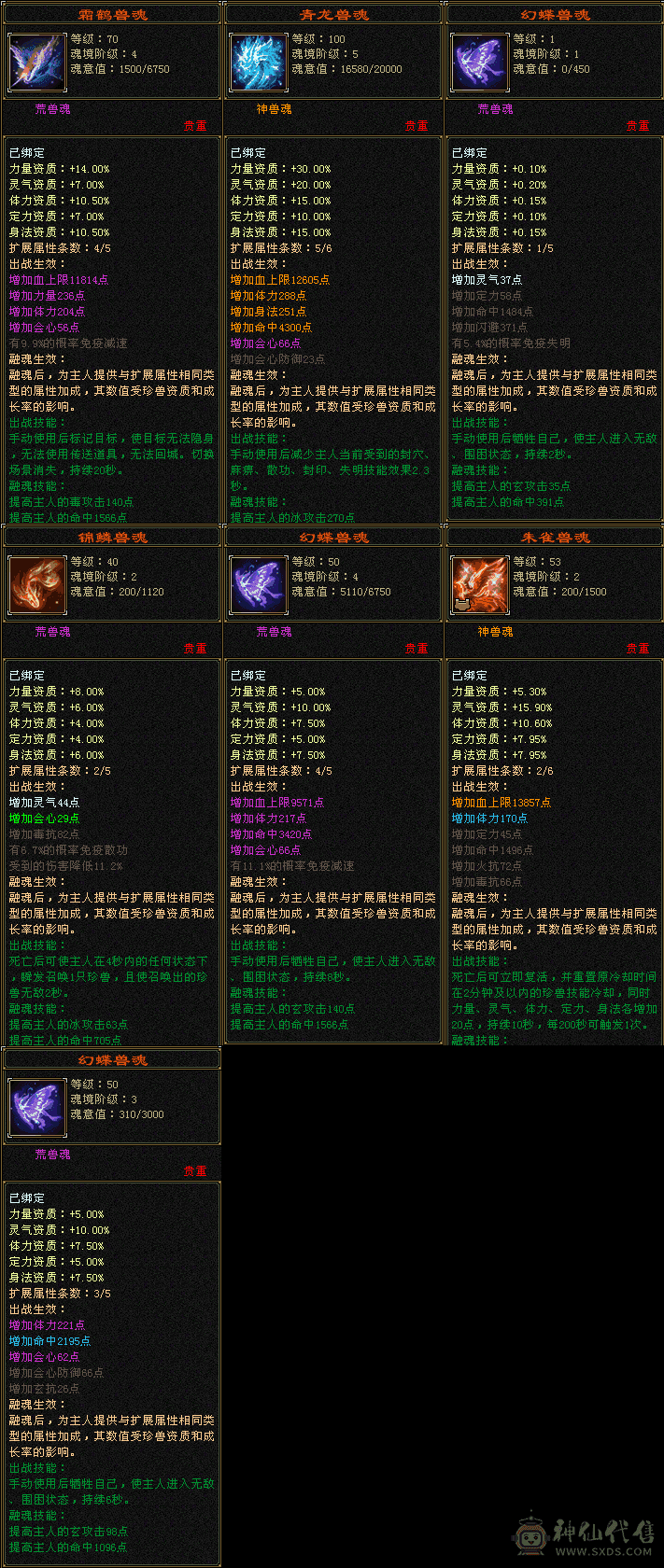十雕纹 满6666暴力天山 四级点缀+红熊王 多件衣服 幻世 带高净化红魔