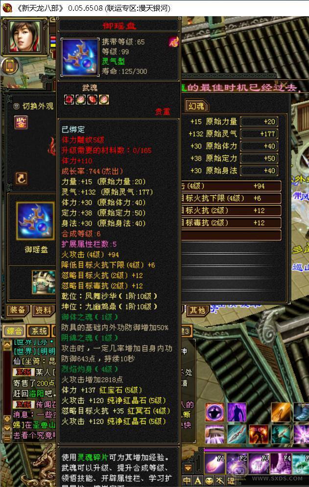 逍遥99级五级号