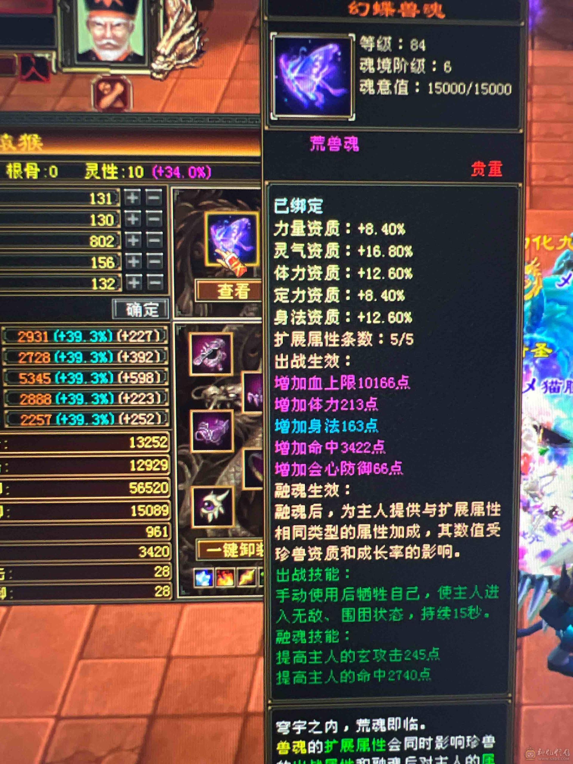 超细节天龙，9500➕以上，总属性马上破万，改最低价