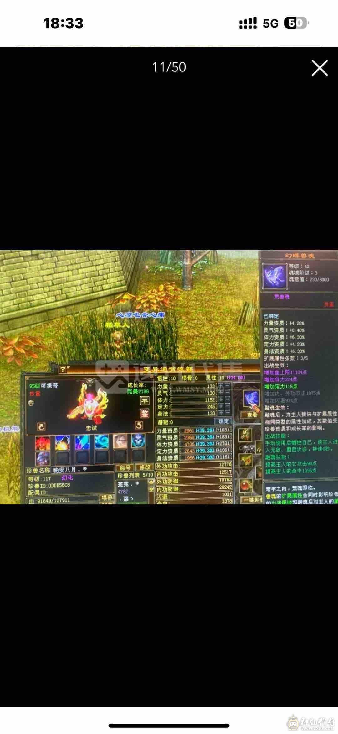 7666极限三修星宿逍遥  神兽马上五介