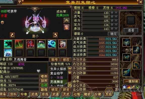 出个细节星宿，带稀有时装凤凰于飞、三级大扇子、大五阶兽魂、三阶神兽、完美武魂