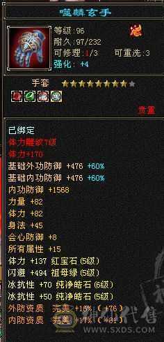 六属带六抗，增伤拉满逍遥。