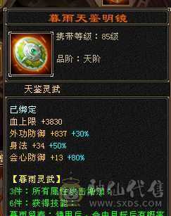 六属带六抗，增伤拉满逍遥。