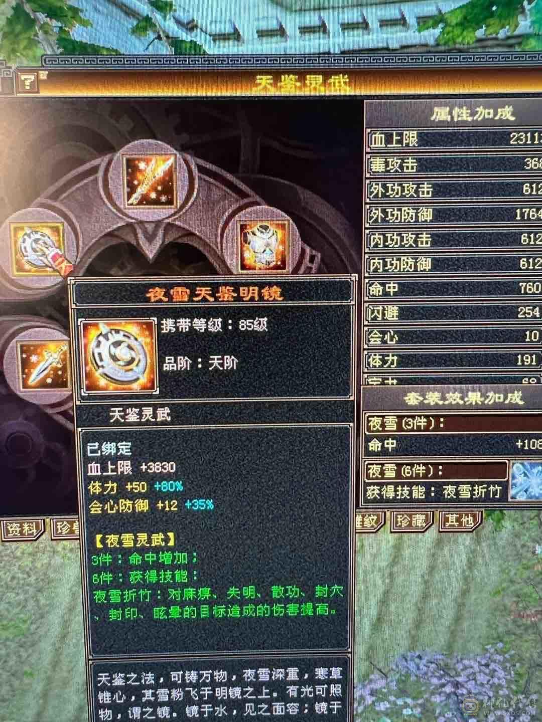 细节 5级6T   6橙神兽 暴力增伤星宿