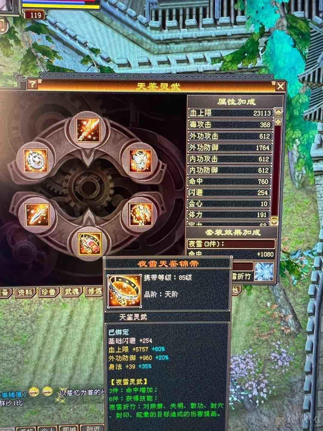 细节 5级6T   6橙神兽 暴力增伤星宿