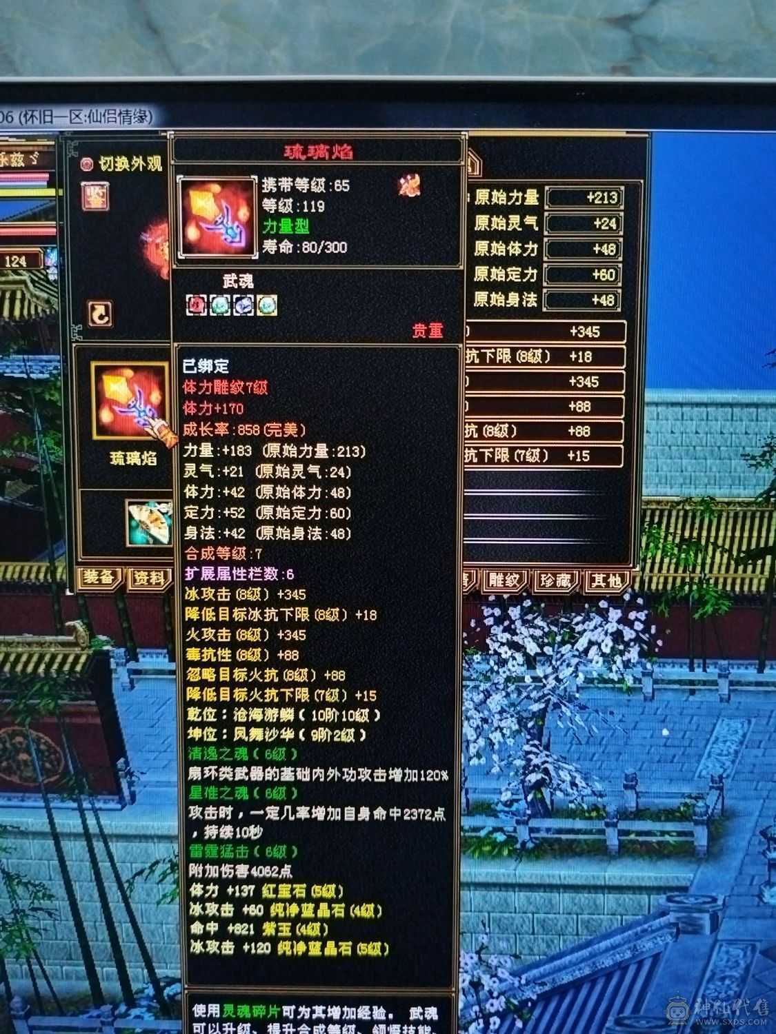 【晚晚推荐】三满号  裸面板      神兽4阶半     荒魂5阶      装备强化全部+9  