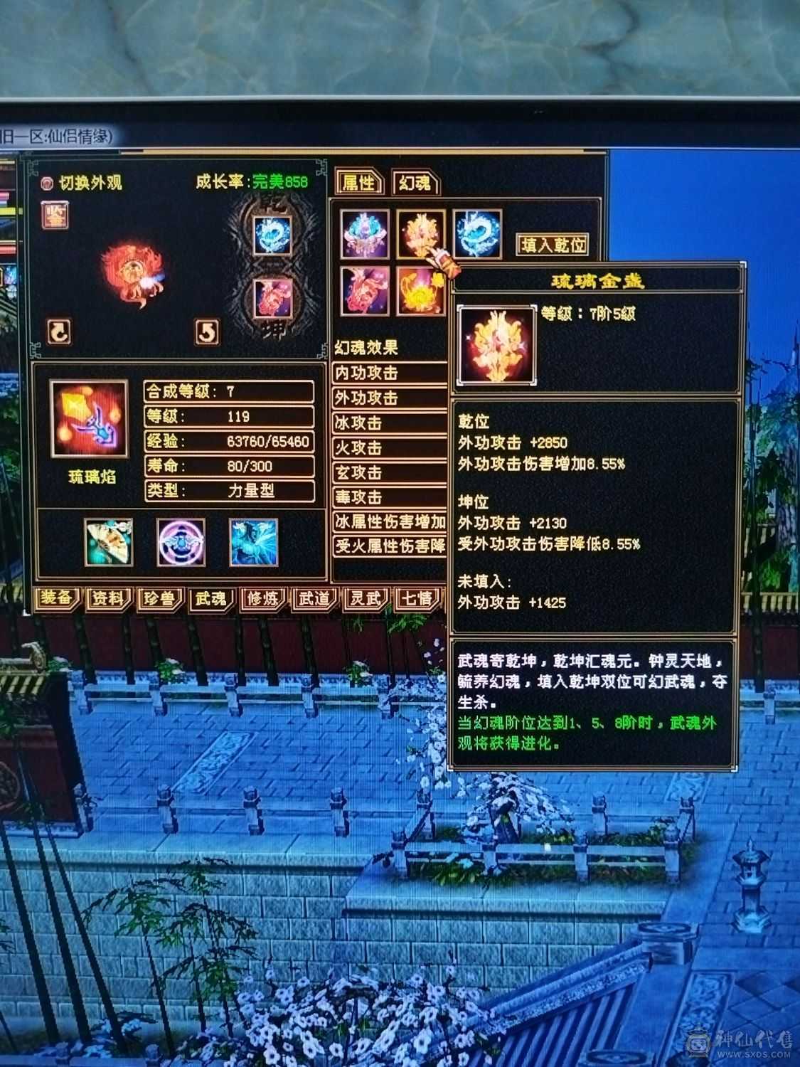 【晚晚推荐】三满号  裸面板      神兽4阶半     荒魂5阶      装备强化全部+9  