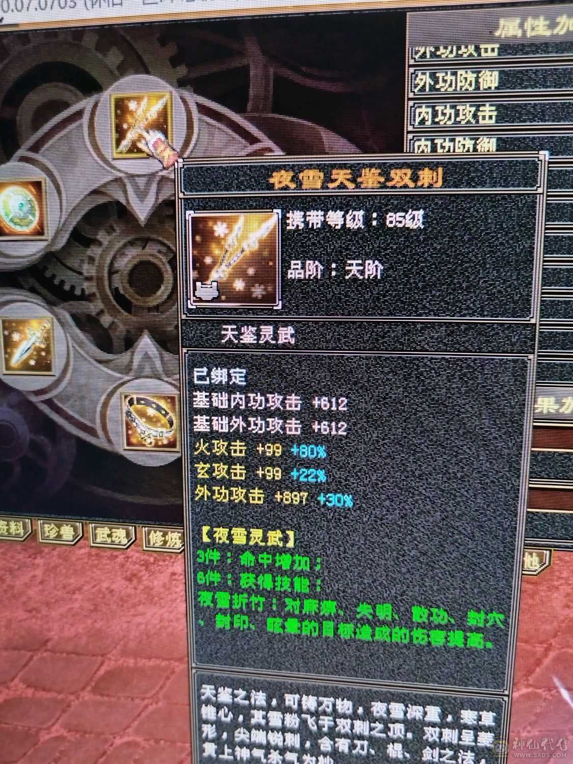 伤害高，三满，三修转逍遥也猛，新雕纹都更新了