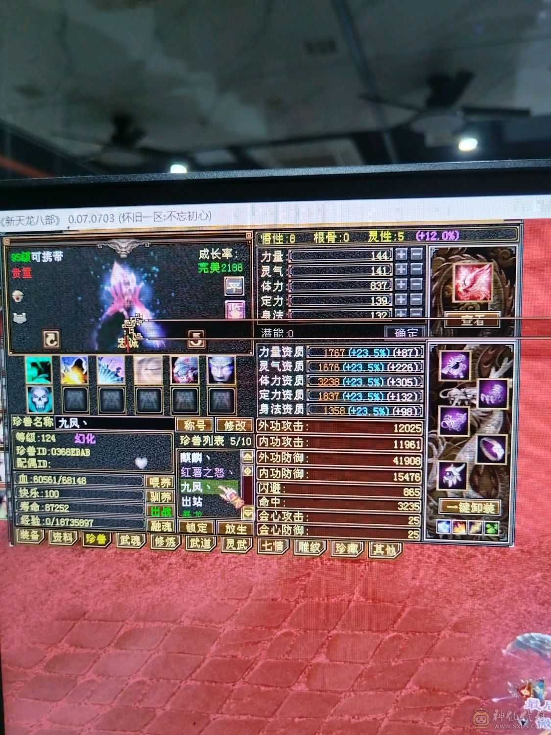 伤害高，三满，三修转逍遥也猛，新雕纹都更新了