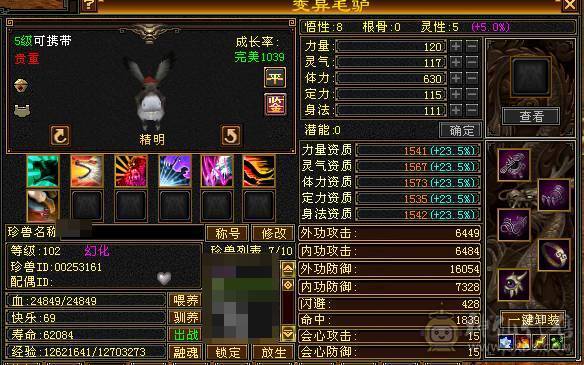 极品千火抗冰抗峨眉玄攻，超级漂亮，百种时装，各种4级3级配饰，稀有兽魂样式，每天一套职业时装，让你老公永不疲劳。输出打怪血量都好，干啥都行。主打一个勾引人，给媳妇买号性价比首选。