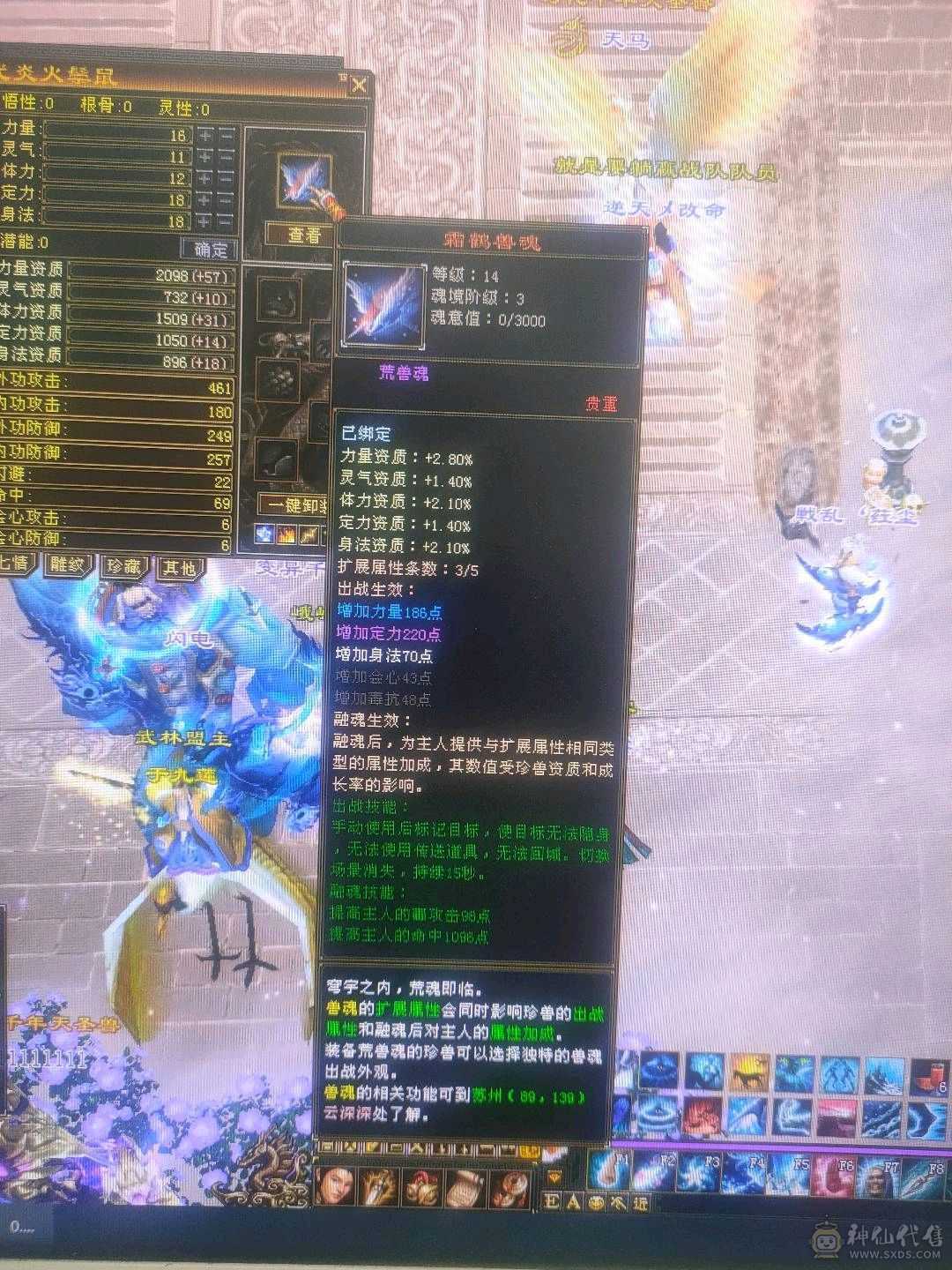 万人大区紫气东来有号88逍遥9万5血的逍遥