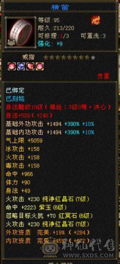 极限三修7级10雕高杂减输出拉满装备都是大八星