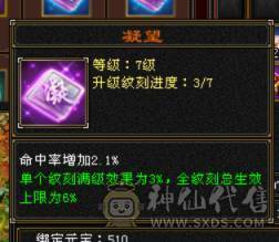 极限三修7级10雕高杂减输出拉满装备都是大八星