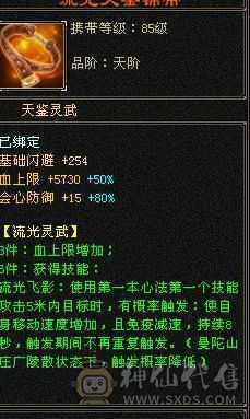 精品细节峨眉 高血 高会防 高毒抗 一套极品流光灵武