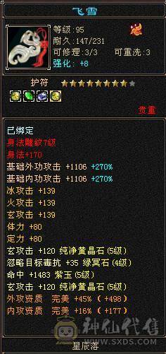 赤兔马，快5神。六荒。总属性近9000