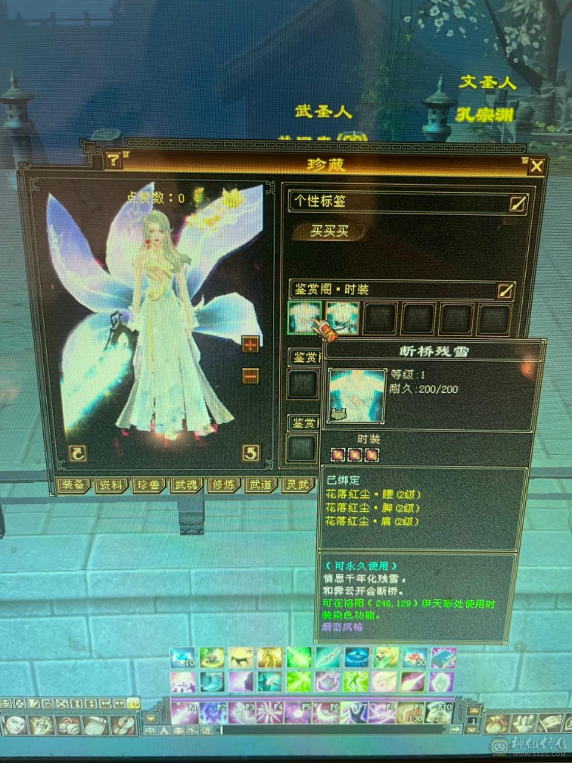 44+血神兽4级主属性3200打手峨眉