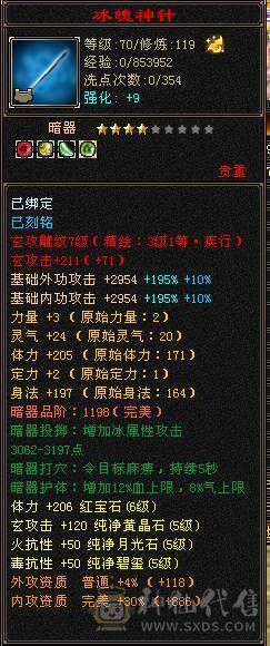 6体峨眉裸状态54W血，断桥黄金甲，坐骑红熊王+赤兔，5阶九尾，各种稀有兽魂染色