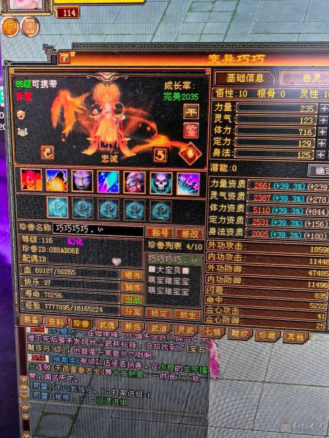 50多个5级石头，极品装备，持续更新中