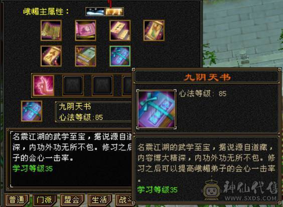 4级体13W血，3级攻击带减抗，11%清心，有高级血祭，
