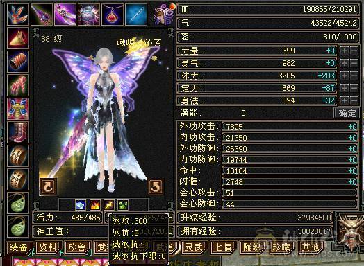 精美的副本卡级峨眉一枚，该有的都有，带所有出