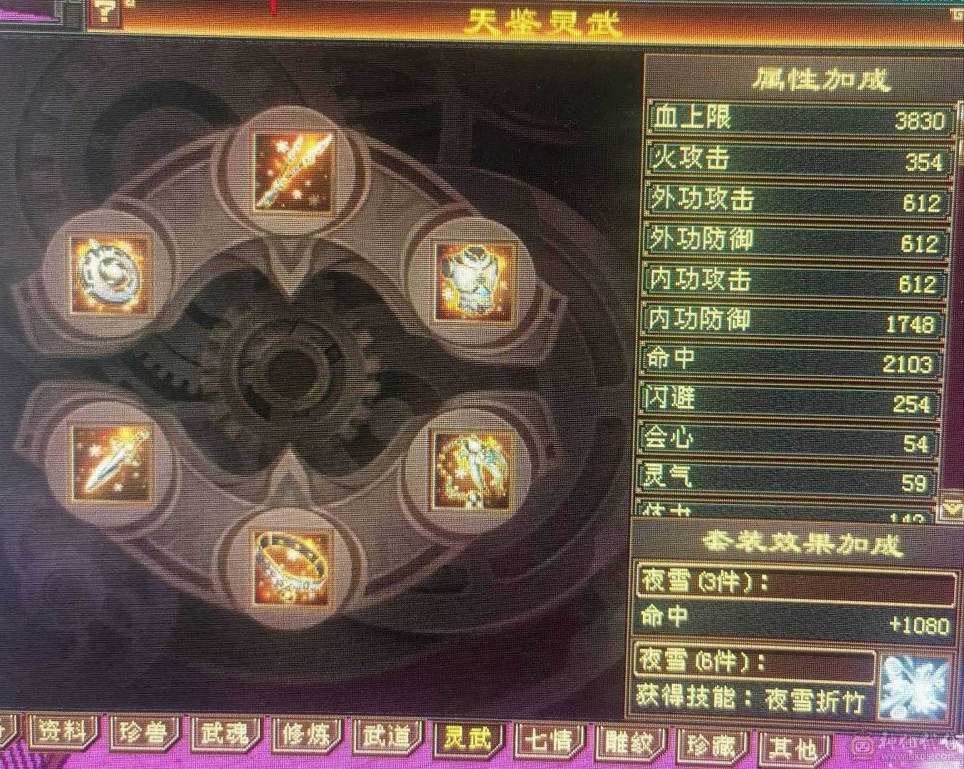  【朝阳推荐】 裸状态 310+会心 5W+内功 5554  石头  幻视 背饰  时装