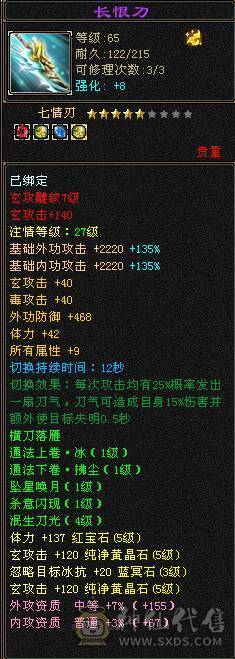 除了减抗满5火抗少林，5属5体5命5抗5闪避，两套灵武白嫖号易经60W，辅修2500，抗死6级火属号
