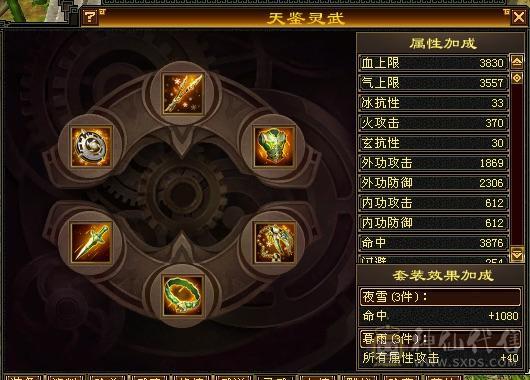 别☎️【特价.商人勿扰】无药裸属，5.2万命中，305会心攻，10套服装含💎，带双十附体，永久熊。