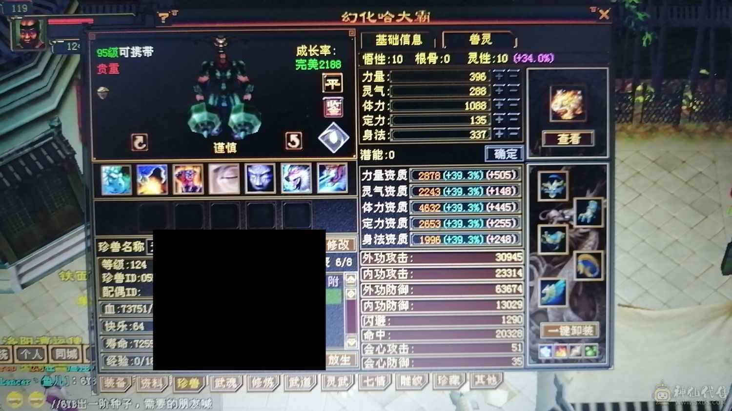 极品四修，三抗，增伤拉满，细节自己慢慢研究外功八万，极品没缺点少林