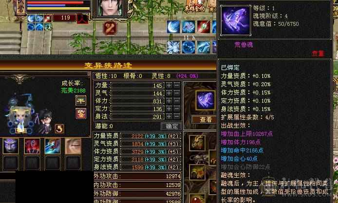 暴力输出武当。八雕带9雕文。无敌丹。12颗7级石头。内功10w.开仙风12w。