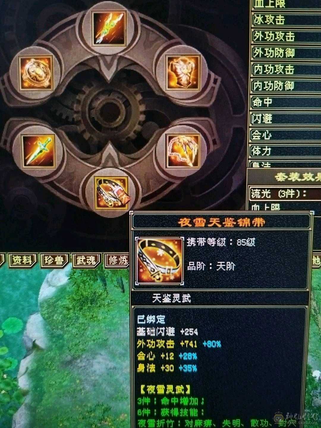 【晚晚推荐】三满号  裸面板      神兽4阶半     荒魂5阶      装备强化全部+9  