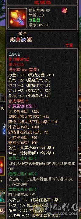 极品装备细节号，提升空间巨大，9级盟会