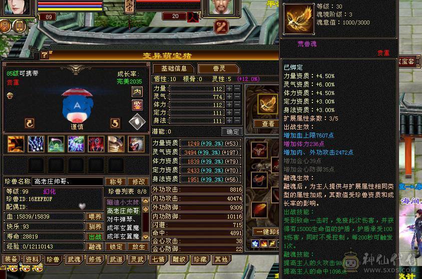玄攻峨眉生活技能高